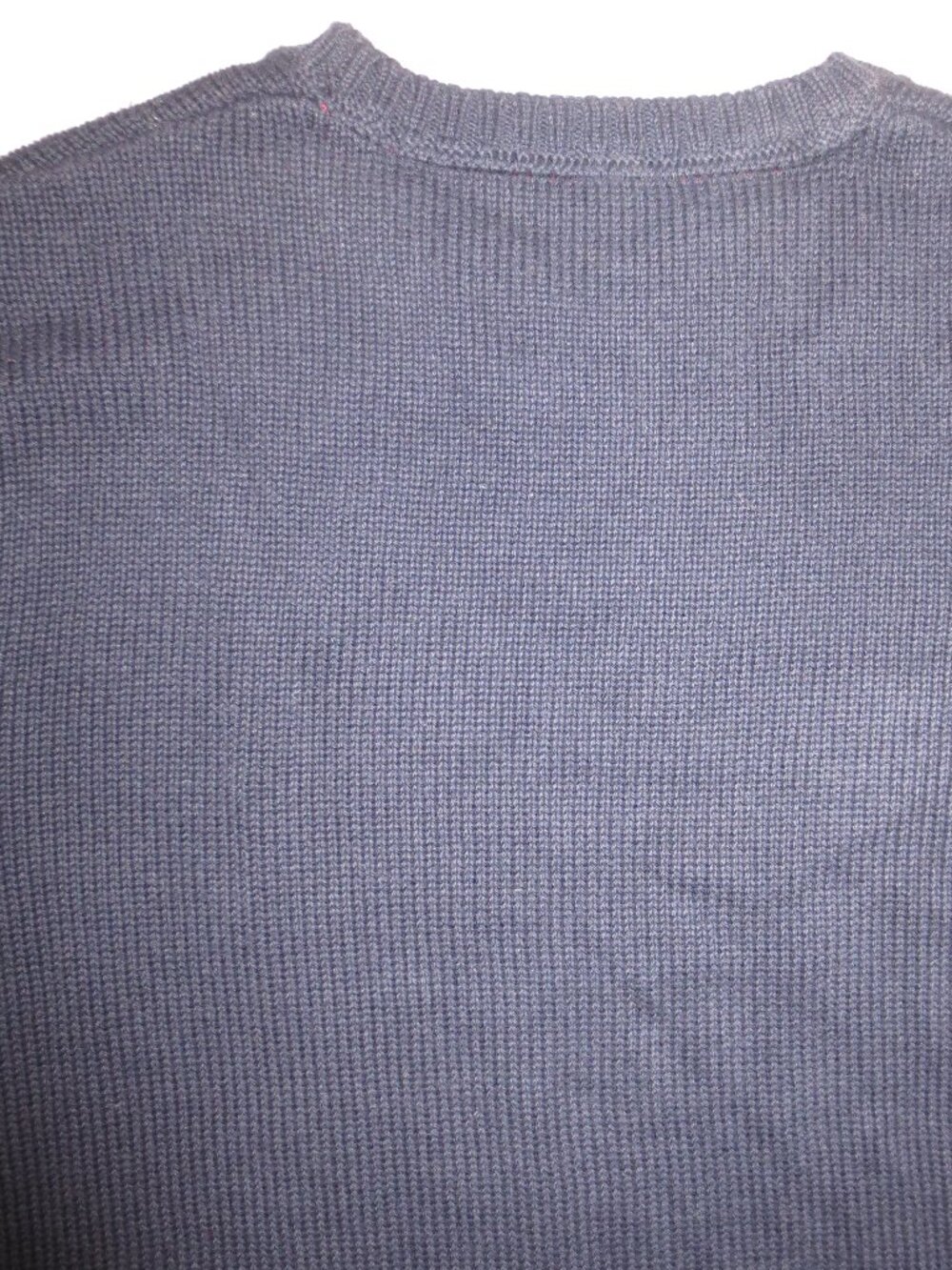 AMERICAN LIVING mens SWEATER blue EAGLE crewneck FLAG SIZE L - Picture 7 of 8